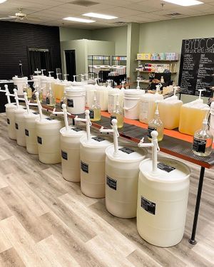 Refill liquids. at BYOC Co. in Plymouth