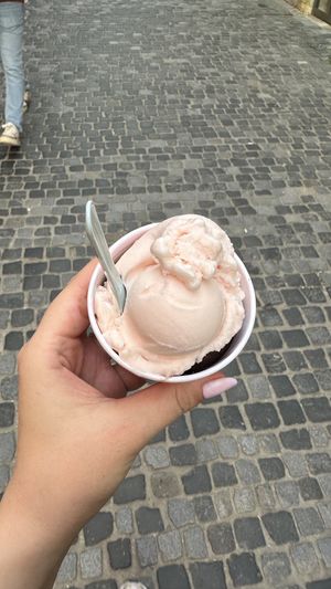Zitrone Lavendel   at Stella Eiscafé - Crêpes in Regensburg