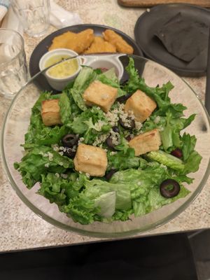 Tofu salad at Tomoyasu Seisakusyo and Hamburger - 友安製作所とハンバーガー in Fukuoka