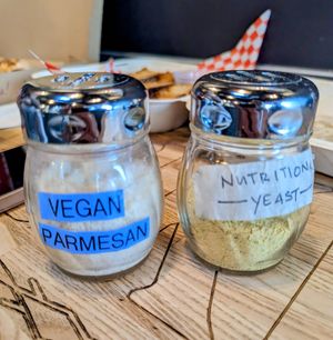 Vegan toppings! at Yukon Pizza in Las Vegas