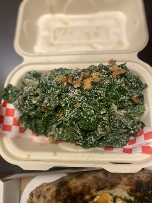 Kale Caesar #Veganuary at Yukon Pizza in Las Vegas