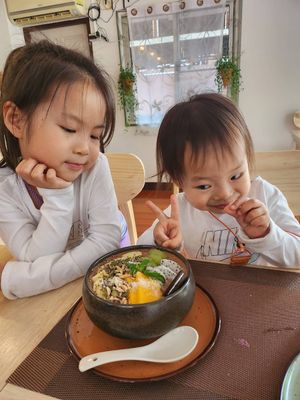 Cacoa peanut butter smoothie bowl. at Sunflower Smoothies and Coffee in Chiang Mai