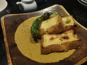 Tofu at Ginza Sanada Six in Tokyo