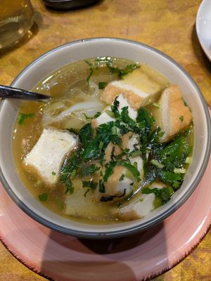 Pho with Tofu at Mr. Tran Restaurant in Bad Zwischenahn