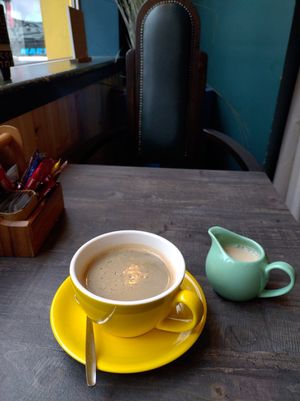 Americano with oat milk at The Shire in Killarney