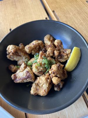 Cauliflower Karaage  at Harajuku Gyoza in Sydney