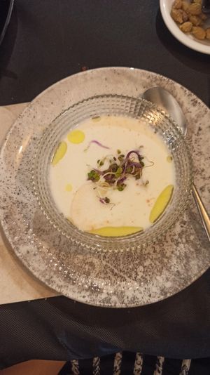 Sopa de melón at Restaurante Rústico  in Castellon De La Plana