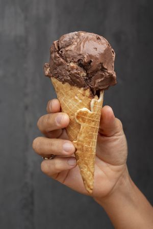 Helados plant based at Cafė Mattelsa in Medellin