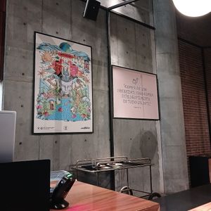  at Cafė Mattelsa in Medellin