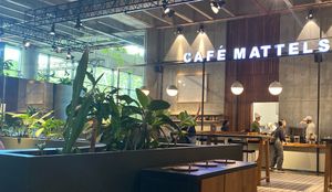 Name is now Café Mattelsa  at Cafė Mattelsa in Medellin