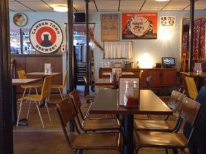 Interior at The Breakfast Club in Croydon