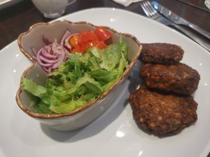 Vekanska Biffar med Ris at Aida's Zone in Stockholm