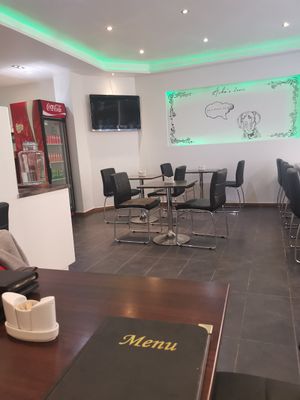 Interior at Aida's Zone in Stockholm