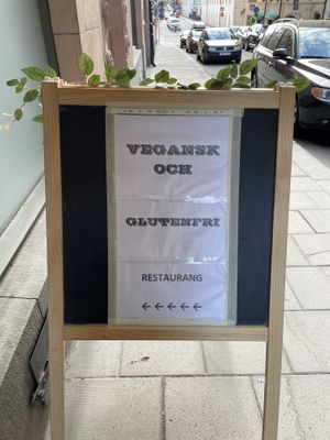 Vegan & Gluten free  at Aida's Zone in Stockholm