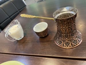 Bosnian coffee  at Aida's Zone in Stockholm