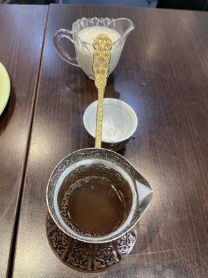 Bosnian coffee  at Aida's Zone in Stockholm