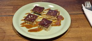 Penaut butter chocolate at Aida's Zone in Stockholm