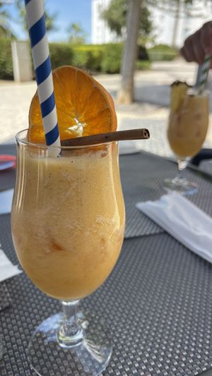   at Sam's Coffee and Bistro in Armacao De Pera