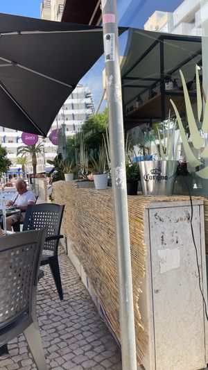   at Sam's Coffee and Bistro in Armacao De Pera