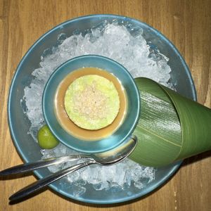 Avocado Tatare - this was the fav dish by far!!  at NOBU TOKYO in Tokyo