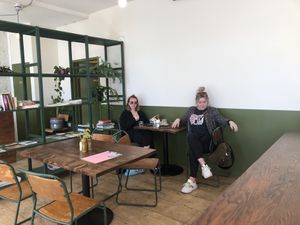 Cool customers  at Union Yoga + Cafe in Ramsgate