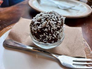 Granola ball #Veganuary at Union Yoga + Cafe in Ramsgate