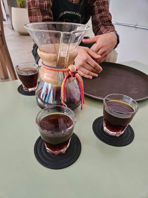   at Valiente Café in Bogota