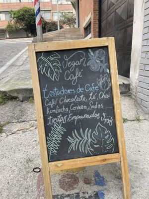   at Valiente Café in Bogota