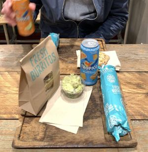   at Fresh Burritos in Paris