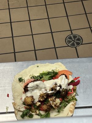   at Just Falafel in Windsor