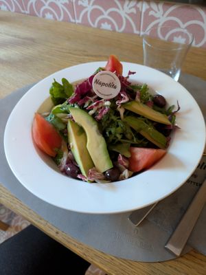 Salad at Napolita in Berlin