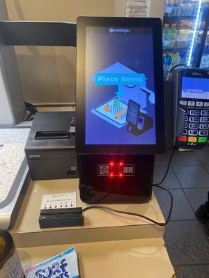 Check Out System (Fully Cashless)  at Cal Poly Fresh Market in Pomona