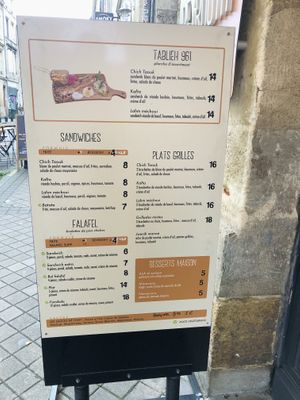   at 961 Beyrouth Libanese Street Food in Bordeaux