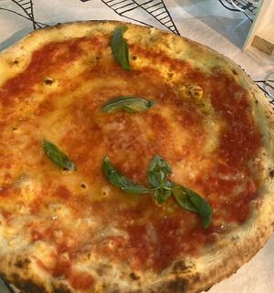 La margherita vegan.  at La pizza di Aniello Mansi in Salerno