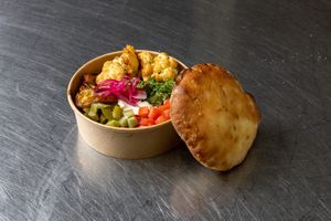 Sabich Bowl at Planted Love Food Truck in Vancouver