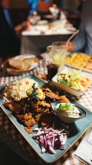 Vegan Gyros  at Taverna Athene in Berlin