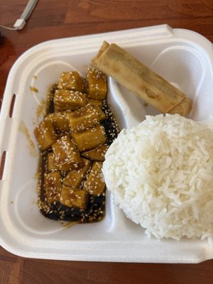 Sesame Tofu  at Zen Deli in Fort Myers