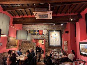 Inside  at Trattoria 4 Leoni in Florence
