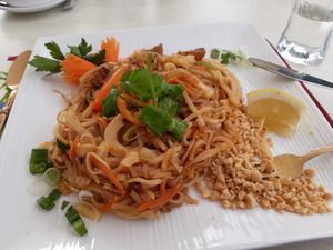 Pad Thai Tche (with homemade seitan) at Mai Thai in Viernheim