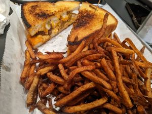 Special: Bam Bam Bigelow Grilled Cheese Sandwich at Ruggers Pub in Pittsburgh