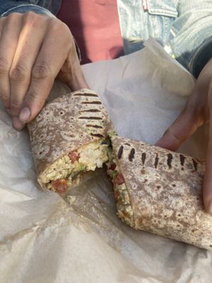  Vegan breakfast burrito   at Dogtown Coffee in Santa Monica