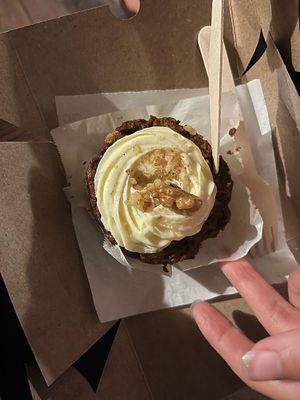 Carrot cake muffin  at Salad Lab in Ungasan