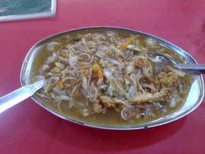 Veg thukpa at Ram Sewak Restaurant in Bodhgaya