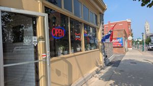 Outside at Starch in Watertown