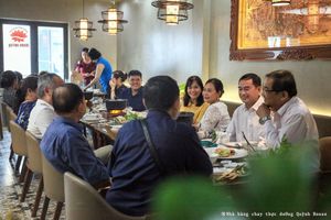 Cherish the moments with your beloved ones here at Quynh House Dining! at Quynh House Vegetarian Dining in Ho Chi Minh City