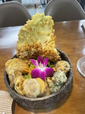 Deep fried heart attack   at Quynh House Vegetarian Dining in Ho Chi Minh City