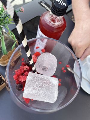 Kombucha berry  at Panier Coffee & Brunch in Tenerife