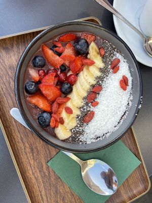 Açaí bowl  at Panier Coffee & Brunch in Tenerife