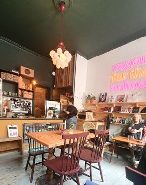 Interior at Full Soul Vegan in Stockholm