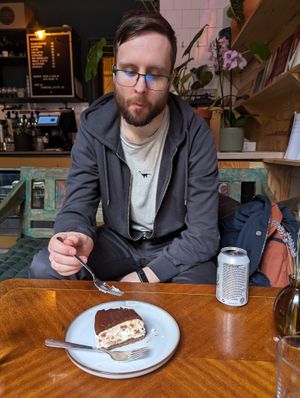 Best cheesecake ever at Full Soul Vegan in Stockholm